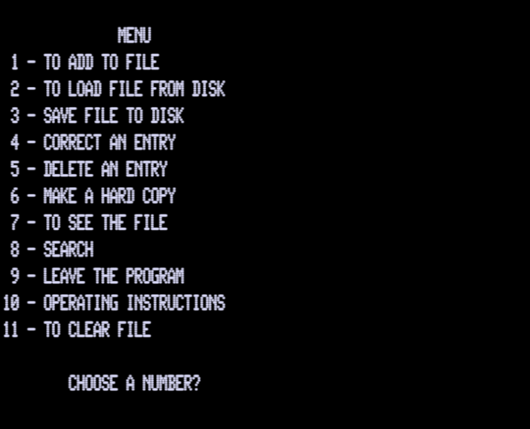 Screen shot